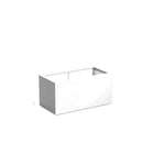 Adezz Carrez Plantenbak Polyester Rechthoek 100 x 50 x 50 cm Verkeerswit