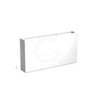 Adezz Carrez Plantenbak Polyester Rechthoek 150 x 25 x 80 cm Verkeerswit