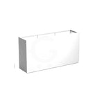 Adezz Carrez Plantenbak Polyester Rechthoek 150 x 40 x 80 cm Verkeerswit