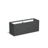 Adezz Carrez Plantenbak Polyester Rechthoek 150 x 50 x 60 cm Antracietgrijs