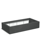 Adezz Carrez Plantenbak Polyester Rechthoek 200 x 100 x 40 cm Antracietgrijs