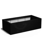 Adezz Carrez Plantenbak Polyester Rechthoek 200 x 100 x 60 cm Gitzwart