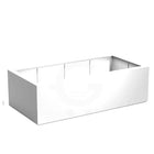 Adezz Carrez Plantenbak Polyester Rechthoek 200 x 100 x 60 cm Verkeerswit