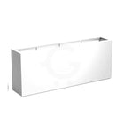 Adezz Carrez Plantenbak Polyester Rechthoek 200 x 40 x 80 cm Verkeerswit