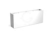 Adezz plantenbak Carrez in polyester, rechthoekige plantenbak 200 x 40 x 80 cm in verkeerswit.