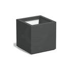 Adezz Carrez Plantenbak Polyester Vierkant 100 x 100 x 100 cm Antracietgrijs