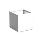 Adezz Carrez Plantenbak Polyester Vierkant 100 x 100 x 100 cm Verkeerswit