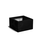 Adezz Carrez Plantenbak Polyester Vierkant 100 x 100 x 60 cm Gitzwart