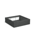 Adezz Carrez Plantenbak Polyester Vierkant 120 x 120 x 40 cm Antracietgrijs