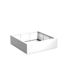Adezz Carrez Plantenbak Polyester Vierkant 120 x 120 x 40 cm Verkeerswit
