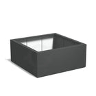 Adezz Carrez Plantenbak Polyester Vierkant 140 x 140 x 60 cm Antracietgrijs
