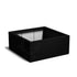 Adezz Carrez Plantenbak Polyester Vierkant 140 x 140 x 60 cm Gitzwart