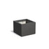 Adezz Carrez Plantenbak Polyester Vierkant 80 x 80 x 60 cm Zwartgrijs