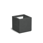 Adezz Carrez Plantenbak Polyester Vierkant 80 x 80 x 80 cm Antracietgrijs