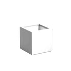 Adezz Carrez Plantenbak Polyester Vierkant 80 x 80 x 80 cm Verkeerswit