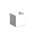 Adezz Carrez Plantenbak Polyester Vierkant 80 x 80 x 80 cm Verkeerswit