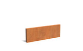 Adezz Tuinwand van cortenstaal 300 x 15 x 100 cm