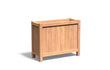 Adezz Valencia Hardhout Plantenbak Rechthoek met poten 100 x 40 x 80 cm met bodem, productfoto op witte achtergrond.