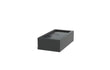 Adezz vijver van aluminium 150 x 80 x 40 cm met moderne en strakke uitstraling voor de tuin