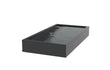 Adezz vijver van aluminium 300 x 150 x 40 cm met strakke en duurzame afwerking voor moderne tuinen