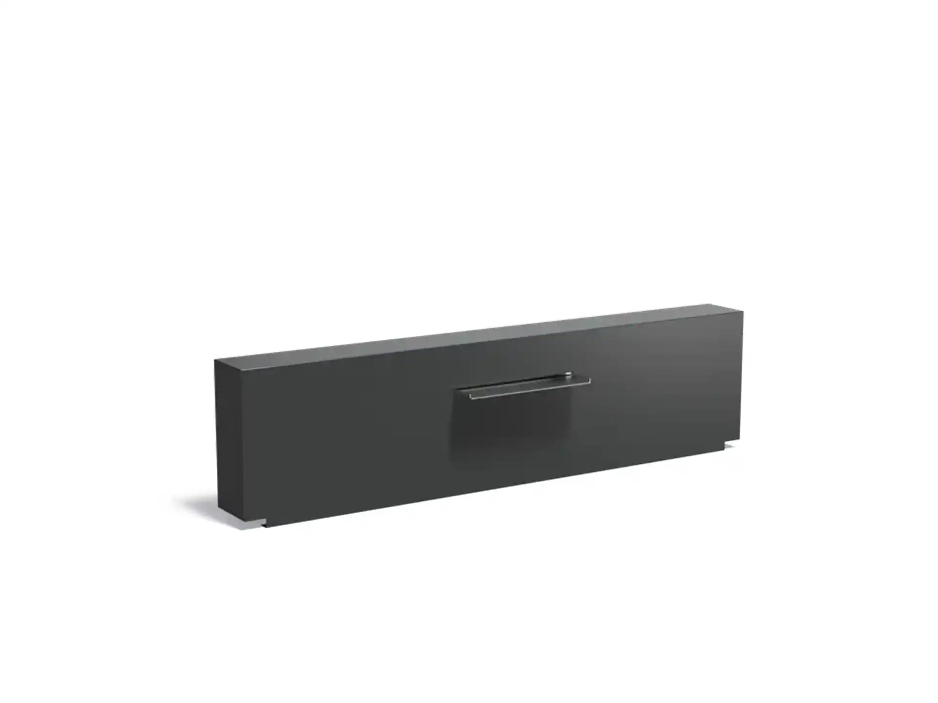 Adezz Vijvermuur geplaatst op Vijver Aluminium 250 x 25 x 60 cm met waterval en pomp