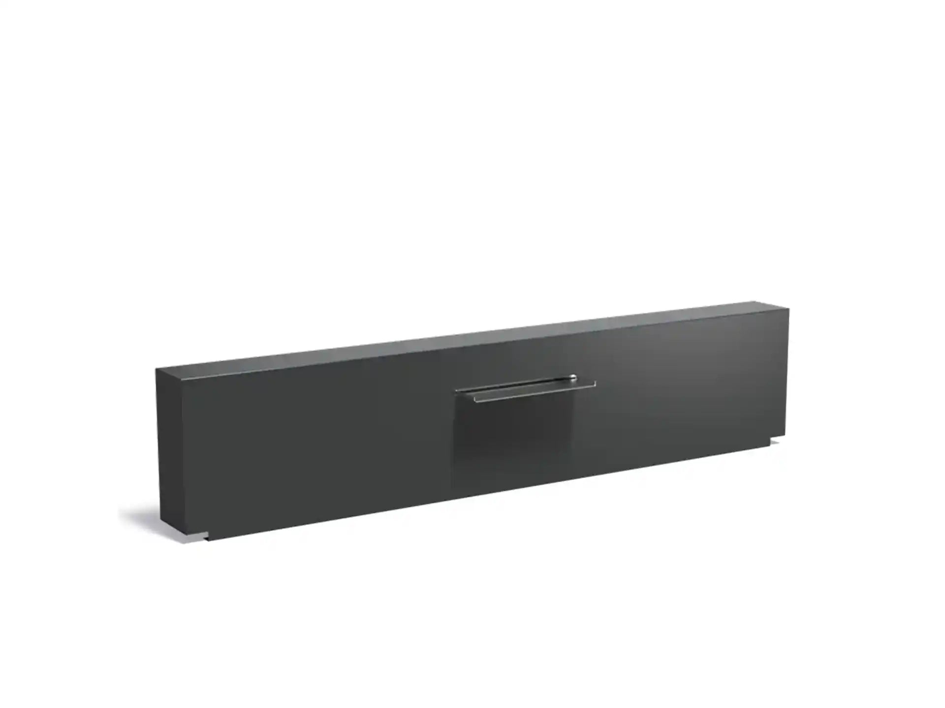 Adezz Vijvermuur geplaatst op Vijver Aluminium 300 x 25 x 60 cm met waterval en pomp