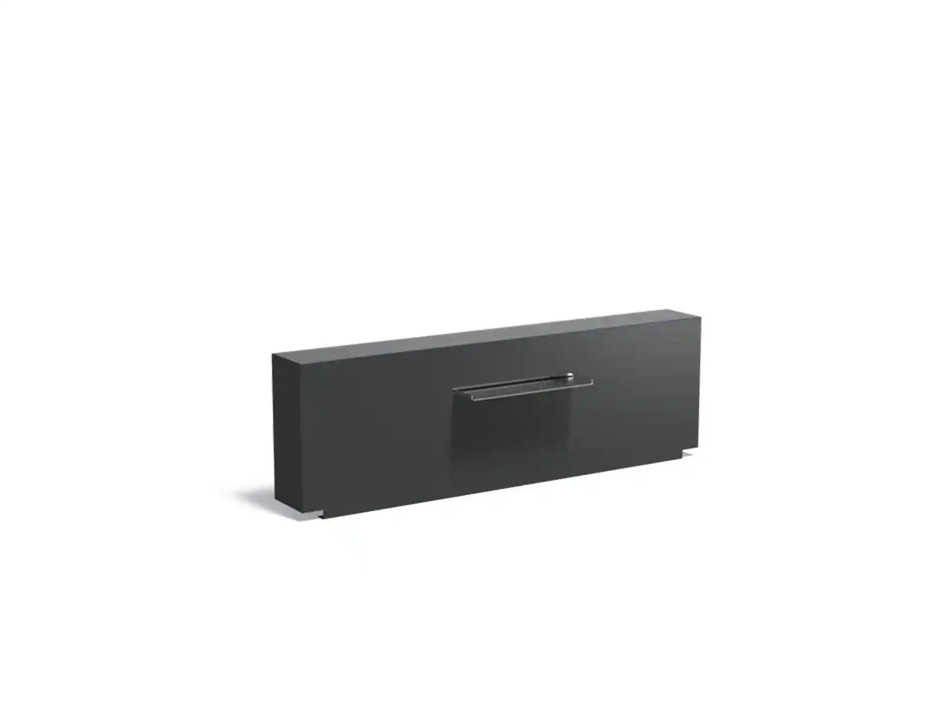 Adezz Vijvermuur geplaatst op Vijver Aluminium 200 x 25 x 60 cm met waterval en pomp