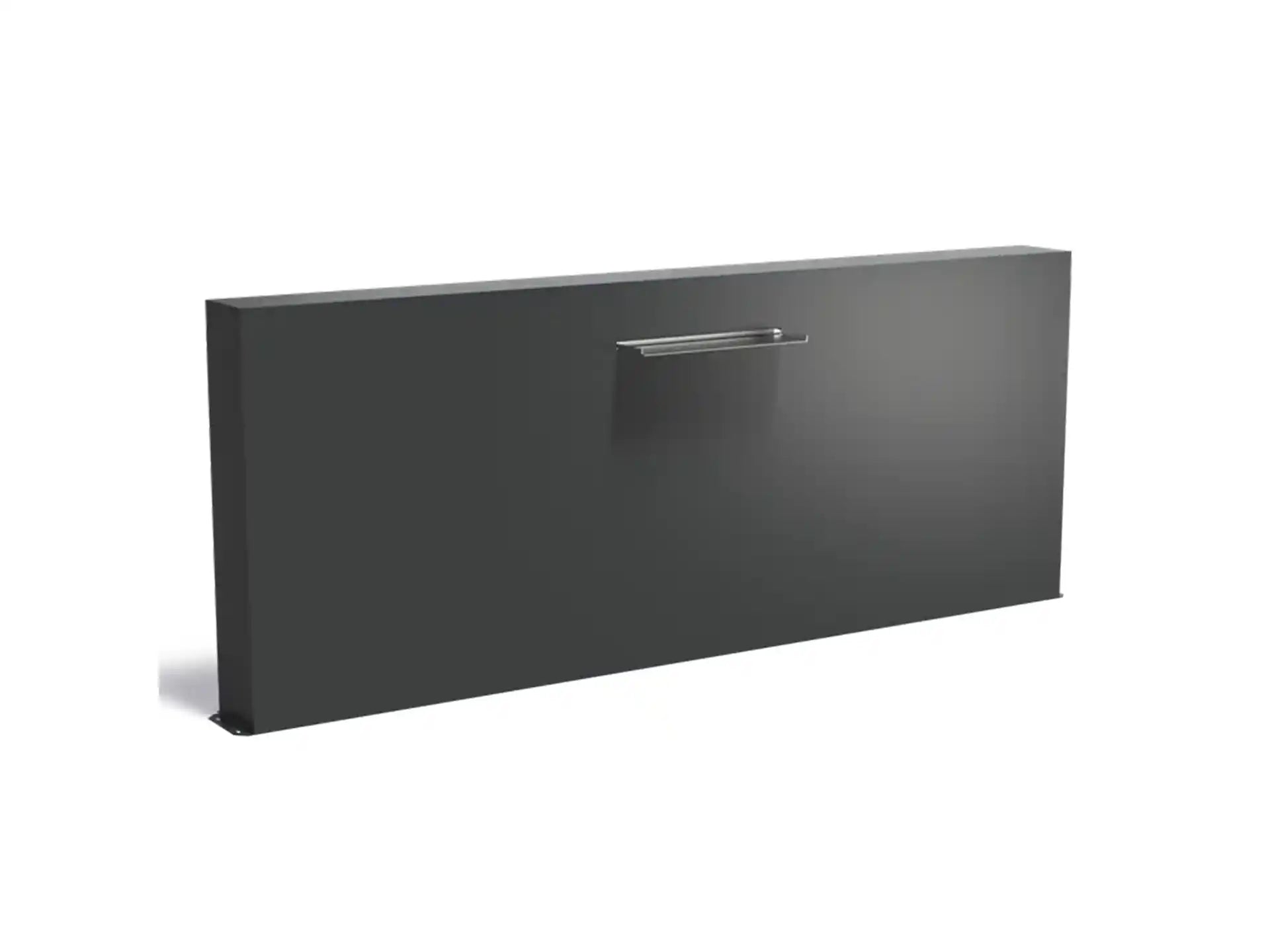Adezz Vijvermuur Vrijstaand Aluminium 300 x 25 x 120 cm met waterval en pomp