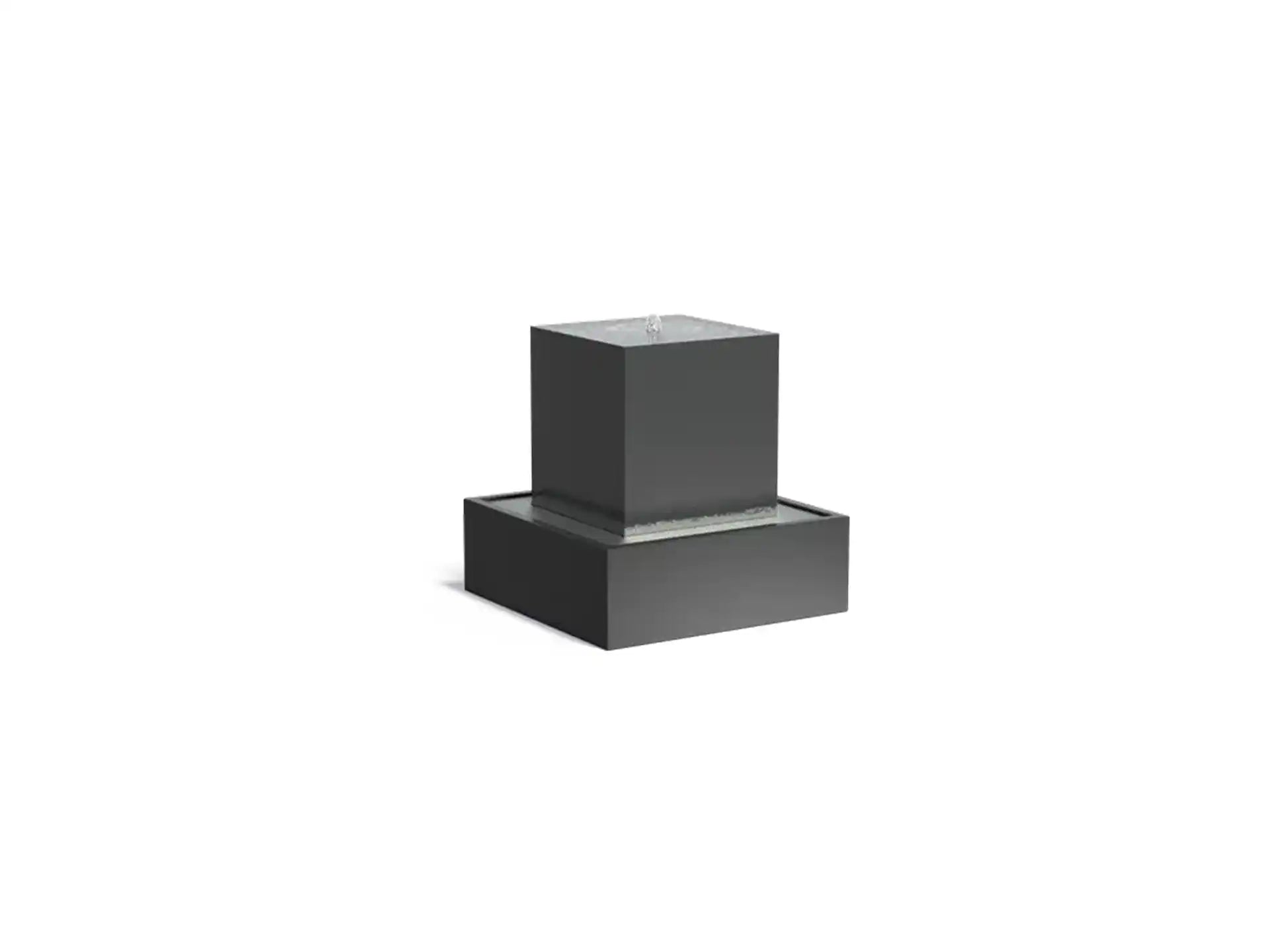 Adezz Waterblok met Fontein Vierkant Aluminium 70 x 70 x 70 cm