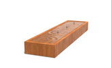 Adezz Watertafel met 4 Fonteinen Cortenstaal 400 x 100 x 40 cm