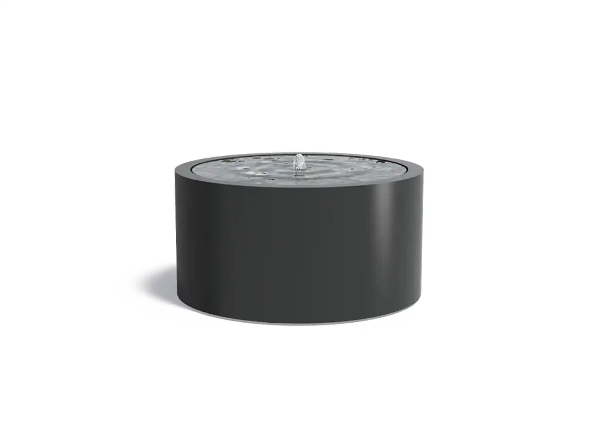 Adezz Watertafel met Fontein Rond Aluminium 145 x 75 cm