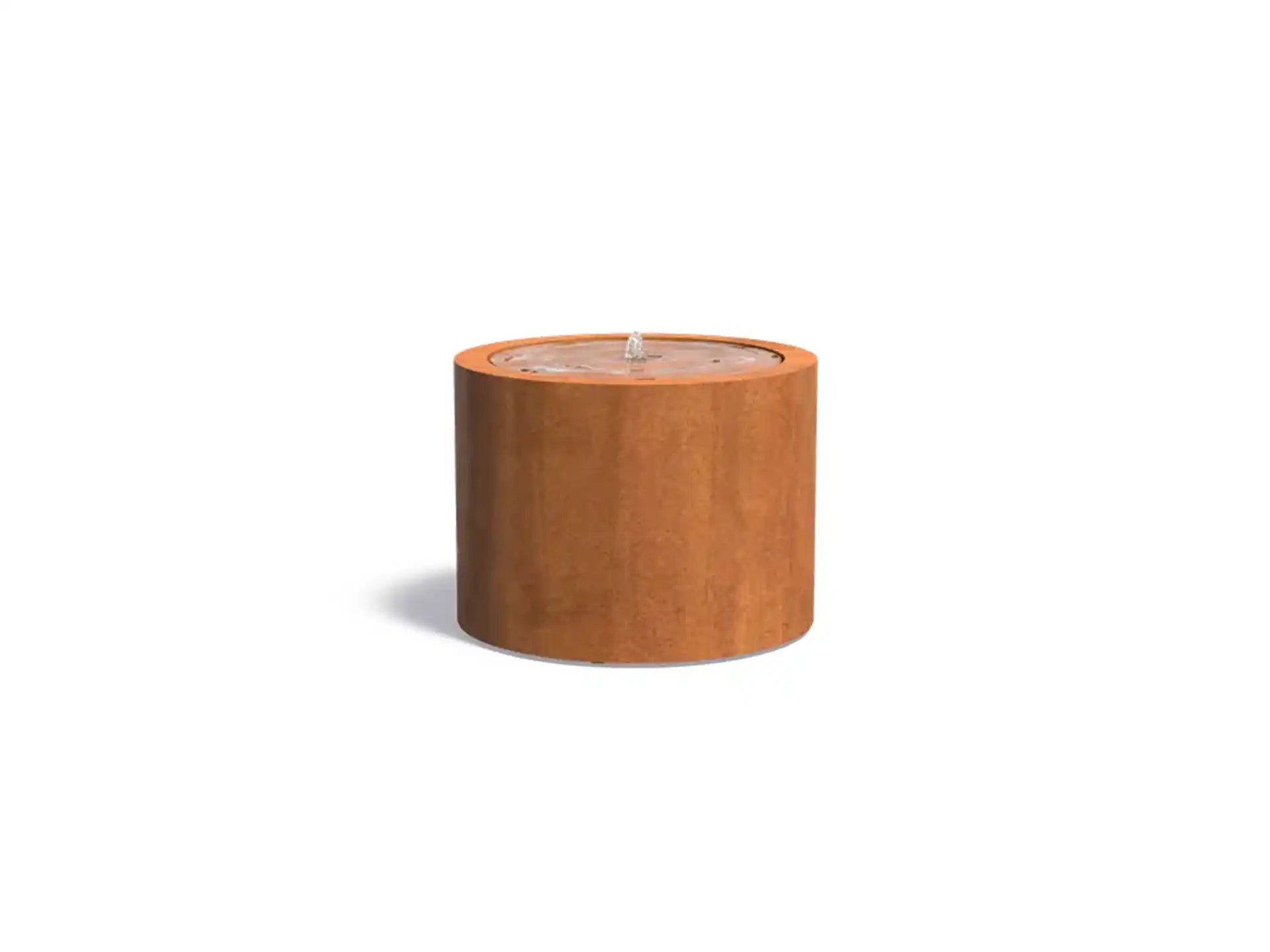 Adezz Watertafel met Fontein Rond Cortenstaal 100 x 75 cm