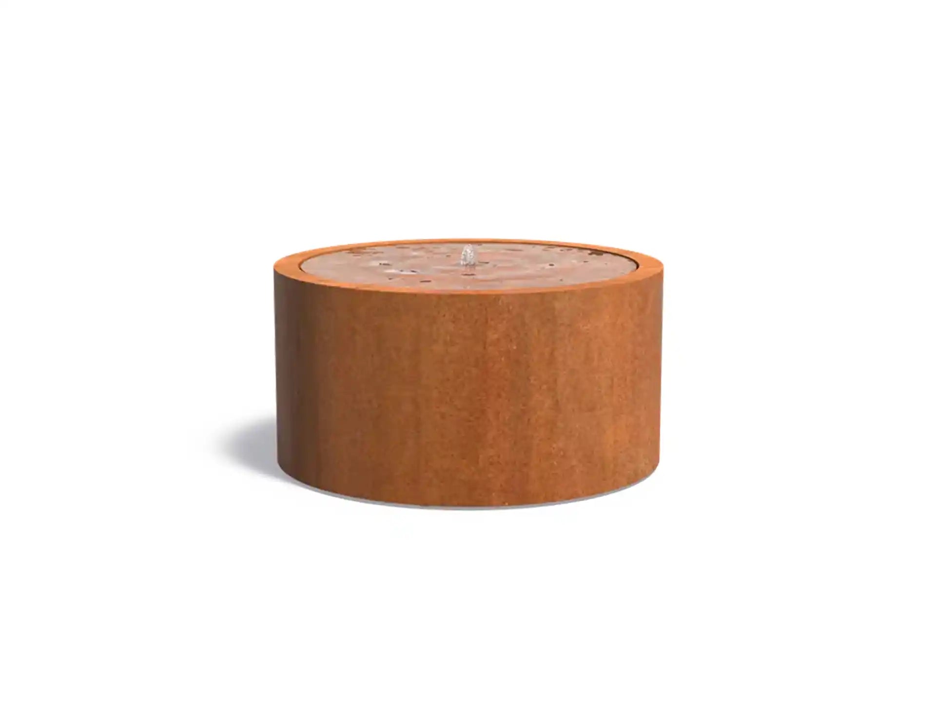 Adezz Watertafel met Fontein Rond Cortenstaal 145 x 75 cm