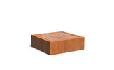 Adezz Watertafel met Fontein Vierkant Cortenstaal 120 x 120 x 40 cm