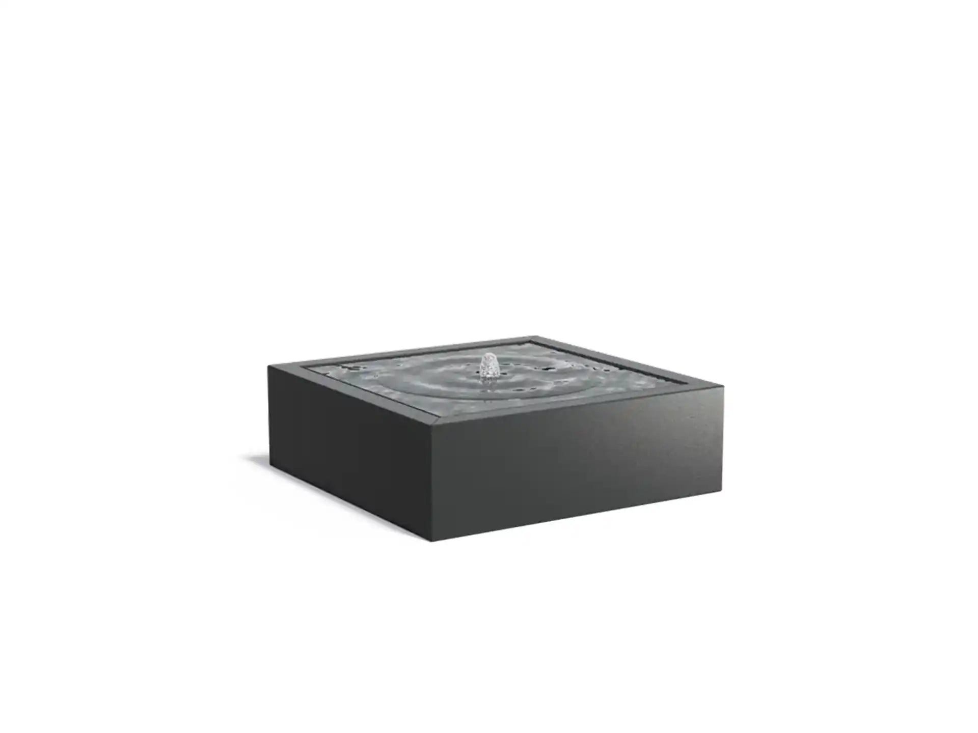 Adezz Watertafel met Fontein Vierkant Aluminium 120 x 120 x 40 cm