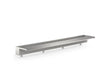 Adezz RVS waterval 1500 mm breed met uitloop van 150 mm