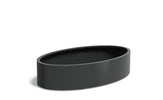 Adezz Ellipse Aluminium Plantenbak Ovaal 200 x 120 x 40 cm Zwartgrijs