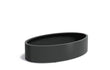 Adezz Ellipse Aluminium Plantenbak Ovaal 200 x 120 x 40 cm Zwartgrijs