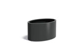 Adezz Ellipse Aluminium Plantenbak Ovaal 120 x 80 x 60 cm Zwartgrijs