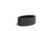 Adezz Ellipse Aluminium Plantenbak Ovaal 120 x 80 x 40 cm Zwartgrijs