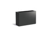 Adezz Carrez Aluminium Plantenbak Rechthoek 120 x 40 x 80 cm Zwartgrijs