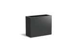 Adezz Carrez Aluminium Plantenbak Rechthoek 100 x 40 x 80 cm Zwartgrijs