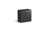 Adezz Carrez Aluminium Plantenbak Rechthoek 80 x 40 x 80 cm Zwartgrijs