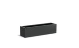 Adezz Carrez Aluminium Plantenbak Rechthoek 150 x 40 x 40 cm Zwartgrijs