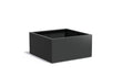 Adezz Carrez Aluminium Plantenbak Vierkant 120 x 120 x 60 cm Zwartgrijs