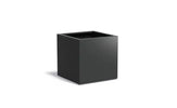 Adezz Carrez Aluminium Plantenbak Vierkant 80 x 80 x 80 cm Zwartgrijs