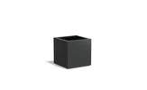 Adezz Carrez Aluminium Plantenbak Vierkant 60 x 60 x 60 cm Zwartgrijs
