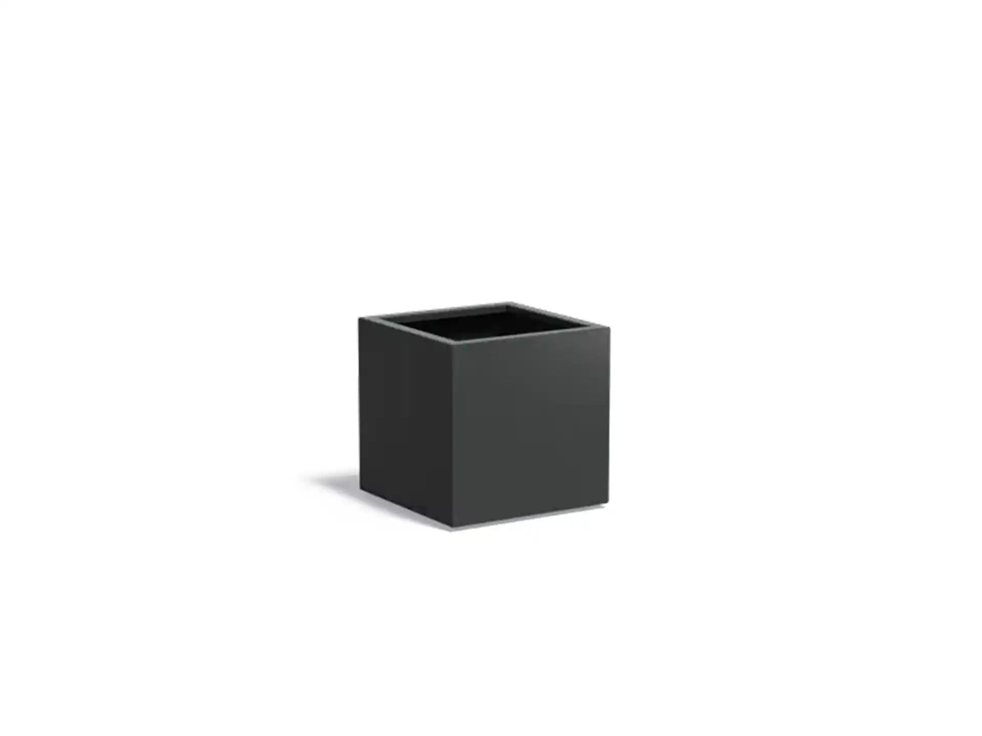 Adezz Carrez Aluminium Plantenbak Vierkant 60 x 60 x 60 cm Zwartgrijs