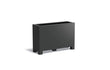 Adezz Carrez Aluminium Plantenbak met Poten Rechthoek 120 x 40 x 80 cm Zwartgrijs