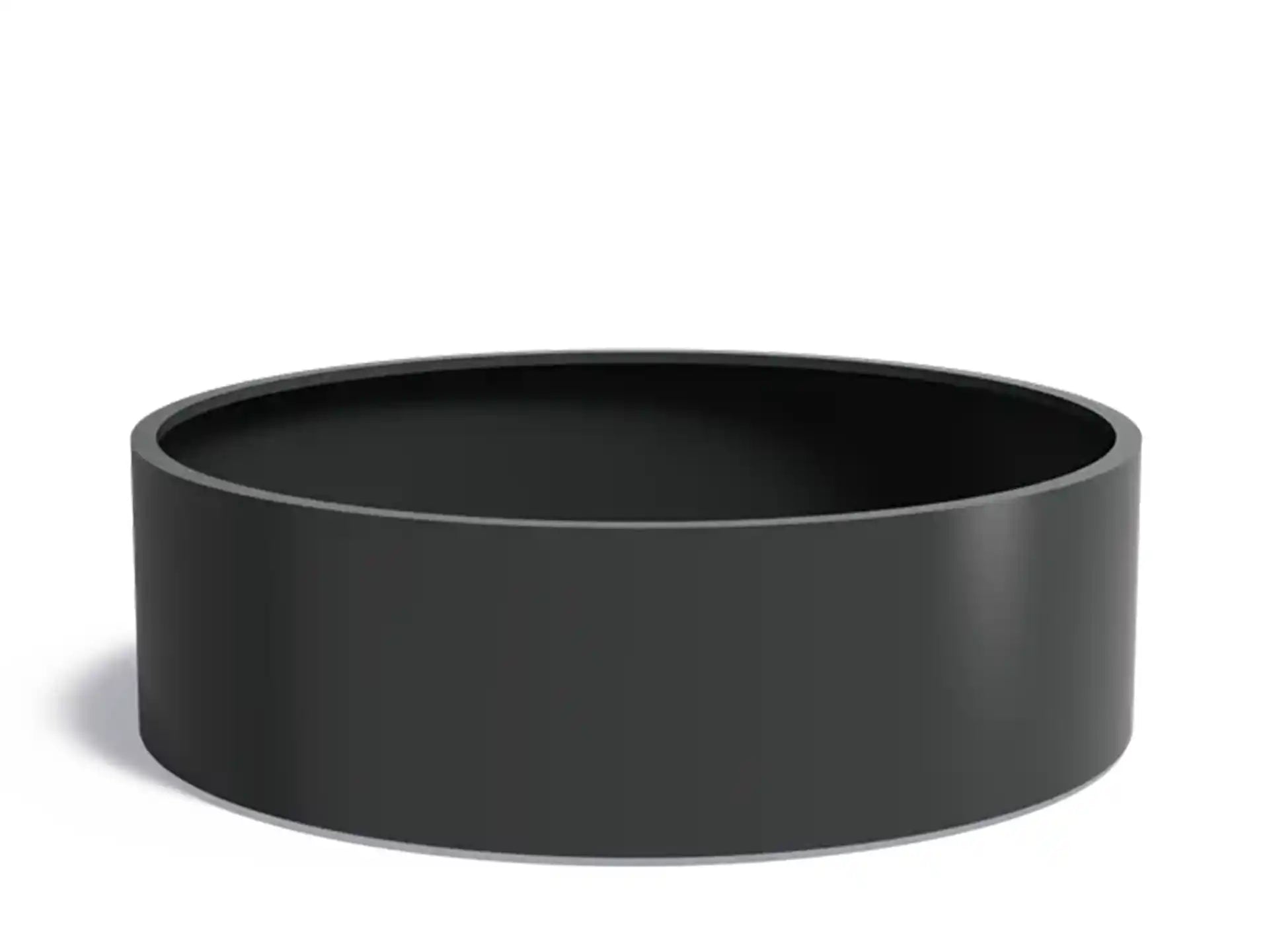 Adezz Circum Aluminium Plantenbak Rond 200 x 200 x 60 cm Zwartgrijs